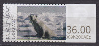 Greenland 2011 NEW Automatmarke ATM Frama Label 36.00 Kr Polar Bear Eisbär - Distribuidores