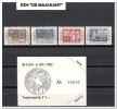 Nederland 1952, Postfris MNH, NVPH 592-595,  Itep With Ticket - Ongebruikt