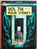 Hergé :  TINTIN - VOL 714 POUR SYDNEY > DI (dos Imprimé) Rouge, 4ème Plat C4 - Tintin