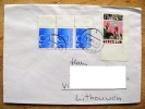 Cover Sent From Netherlands To Lithuania, 1996 - Storia Postale