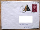 Cover Sent From Netherlands To Lithuania, 1990, Triangle Stamp, Candle Christmas, Juliana Regina - Briefe U. Dokumente