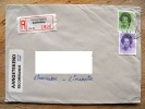 Cover Sent From Netherlands To Lithuania, 1993, Registered, Groningen - Briefe U. Dokumente