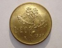 SUPERBA !!! 20 LIRE 1957 " QUERCIA " !!! SUPERBA - 20 Lire