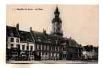 Hesdin Place Et Cafe De L'Hotel De Ville Edit Lib Herbay - Hesdin