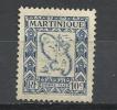 MARTINIQUE 1947 - TIMBRE-TAXE 10 - UNUSED NO GUM - Segnatasse