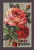 VOEUX - FÊTES - BEST WISHES - HAPPY BIRTHDAY -  FLOWERS - FLEURS - ROSES - Naissance