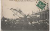 GRANDE SEMAINE D´AVIATION DE CHAMPAGNE  1909  REIMS  OBLITERATION BETHENY AVIATION BLERIOT - Fliegertreffen