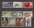 UNITED KINGDOM 1966 -8 Mint Hinged  Stamp(s) 10 Various Loose Stamps 444=495 - Nuevos