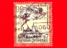AUSTRIA - Usato - 1997 - Saggi E Leggende - La Crudele Rosalia  - The Cruel Lady Of  Forghtenstein - Burgenland - 7 S - Used Stamps