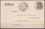 GERMANY - DEUTSCHE REICH  - PERFINS  ´´? L  A ´´   -  REDAKTION  ''WELT Der FRAU''  BERLIN To BOSNIA - 1906 - Perfins