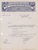 FACTURE / COURRIER 1928 CONTROLOGRAPHE COMPTEURS  PARIS  AUTOMOBILE - Cars