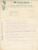 FACTURE / COURRIER 1923 RIFILOIL HUILES GRAISSES AUTOMOBILE SAINT DENIS - Automovilismo