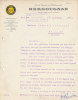 FACTURE / COURRIER 1922 BERGOUGNAN CLERNONT FERRAND PNEU DEPOT STRASBOURG AUTOMOBILE - Cars