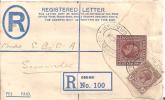 COTE D' OR - Lettre Recommandée De OBUASI Pour Seccondee En 1924 - Gold Coast (...-1957)