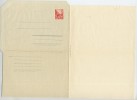 DDR  F1 A  Faltbrief  1957  Dünnes Papier **  1957  Kat. 12,00 € - Buste - Nuovi