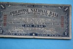 Billet De Banque Philippine National Bank (one Peso) Emergency Circulating Note Of 1941 /Issued By The Cebu Currency Com - Filippijnen
