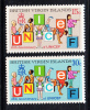 British Virgin Islands MNH Scott #233-#234 UNICEF's 25th Anniversary - Britse Maagdeneilanden