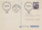 Montgolfières - Autriche - Carte Postale De 1958 - Ballonpost - Valeur 16 Euros - Mongolfiere