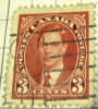 Canada 1937 King George VI 3c - Used - Oblitérés