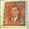 Canada 1937 King George VI 3c - Used - Used Stamps