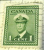 Canada 1942 King George VI In Uniform 1c - Used - Usati