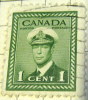 Canada 1942 King George VI In Uniform 1c - Used - Gebruikt