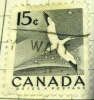 Canada 1953 Garnet 15c - Used - Oblitérés