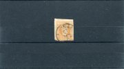 Greece-"Small Hermes" Fournier FORGERY Type II Of 1st Per.(Belgian)-10l. Pale Yellow-orange Canc. W/ Genuine Athens Pmrk - Used Stamps