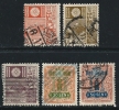 ● JAPAN 1929 - Ordinaria - N.° 202 / 06 Usati - Fil. A - Serie Completa - Cat. ? € - Lotto N. 429 - Gebruikt