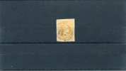 Greece-"Small Hermes" FORGERY Type I Of 3rd Period On Paper Simular To 4th Per-10l. Yellow-orange W/ Fake MEGALOPOLIS Pk - Used Stamps