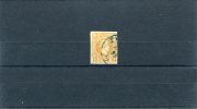 Greece-"Small Hermes" FORGERY Type I Of 3rd Period On Paper Simular To 4th Per-10l. Yellow-orange W/ Fake (?.2.1899) Pmk - Usati