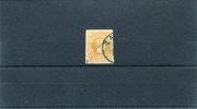 Greece-"Small Hermes" FORGERY Type I Of 3rd Period On Paper Simular To 4th Per-10l. Yellow-orange W/ Fake ZAKYNTHOS Pmrk - Gebraucht