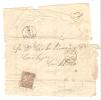 Carta 1860  Caceres A Sevilla - Briefe U. Dokumente