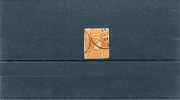 Greece-"Small Hermes" FORGERY Type Ib Of 4th Period On Paper Simular Of 2nd´s Period -10l. Vivid Orange, W/ Fake Pmrk - Usati