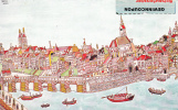 ZS32040 Germany Sonneberg Art Reproduction Boats Bateaux Perfect Shape Back Scan At Request - Sonneberg