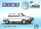 CARTE MAXIMUM - MAXICARDS - MAXIMUM CARD - HONGRIE - 1986 - 100 ANNÉE DU AUTOMOBILE - FIAT - Oblitérés