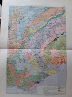Carte Geologie, Jura Et Alpes France, Suisse, Italie - Berne - Lyon - Savoie - Alpes Maritimes 06 - Turin - 1880 - Geographical Maps