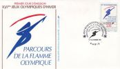 FRANCE 1991 MICHEL NO: 2866 FDC - Winter 1992: Albertville