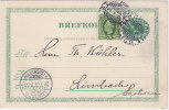 1901 Sweden Postal Card. Stockholm 25.3.01.  (G17b002) - Ganzsachen