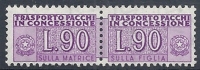 1955-81 ITALIA PACCHI IN CONCESSIONE STELLE 90 LIRE MNH ** - RR10340-2 - Colis-concession