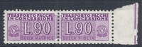 1955-81 ITALIA PACCHI IN CONCESSIONE STELLE 90 LIRE MNH ** - RR10340-5 - Colis-concession