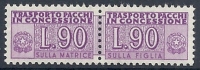 1955-81 ITALIA PACCHI IN CONCESSIONE STELLE 90 LIRE MNH ** - RR10344-3 - Colis-concession