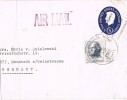 1001. Carta Entero Postal Aerea JEMEZ PUEBLO (N.M) 1966 - Storia Postale