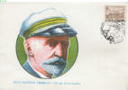 ROMANIA, 1991, Jean Baptiste Charcot 125 Years After Birth, Cover, Sc. 3668 - Lettres & Documents