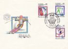 RUSSIA 1992 MICHEL NO 220-2 FDC - Winter 1992: Albertville