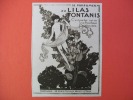 Pub. Presse: Parfums FONTANIS , LILAS - Pub French AD 1921 - Werbung