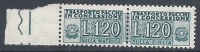 1955-81 ITALIA PACCHI IN CONCESSIONE STELLE 120 LIRE MNH ** - RR10358-5 - Colis-concession