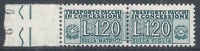 1955-81 ITALIA PACCHI IN CONCESSIONE STELLE 120 LIRE MNH ** - RR10359-7 - Pacchi In Concessione