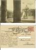 Roma: Una Parte Della Piazza Di S.Pietro Vista Da Sotto Il Portico. Cartolina Fp Viagg. 1905 (animata, Carrozze). Parma. - San Pietro