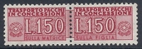 1955-81 ITALIA PACCHI IN CONCESSIONE STELLE 150 LIRE MNH ** - RR10372-6 - Pacchi In Concessione
